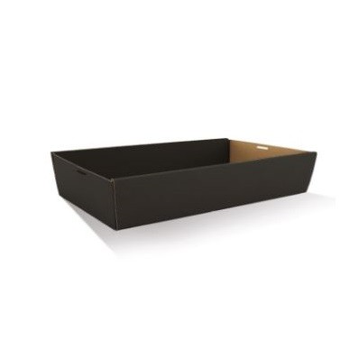 Black Paper Cardboard Large Catering Tray