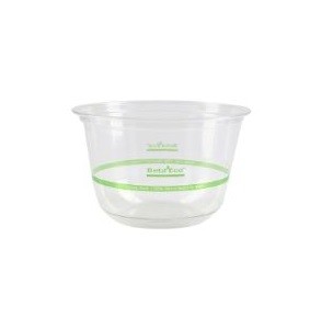 Clear RPET Material U SHape Cup